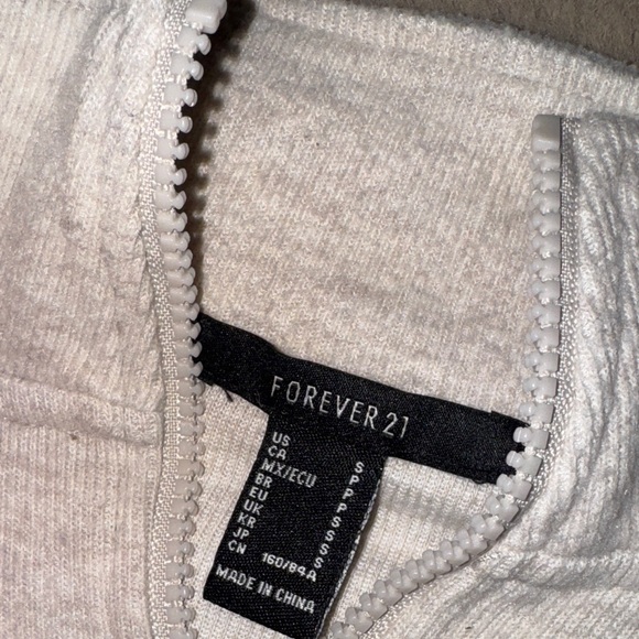 Forever 21 Cream Cowl Neck Sweater - Picture 2 of 3